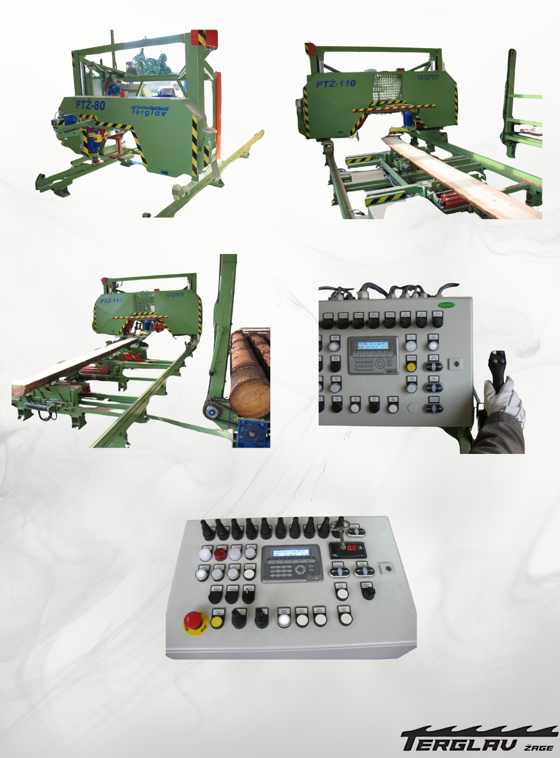 Vízszintes szalagfűrész gépek